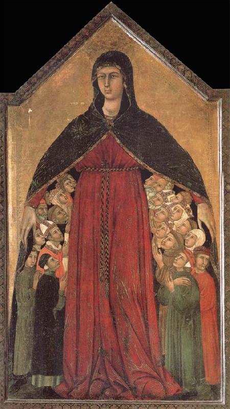 Simone Martini Madona de la Misericordia oil painting image